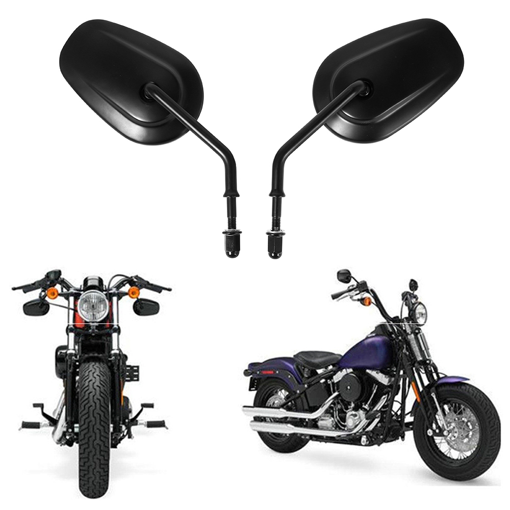 กระจกมองหลังรถจักรยานยนต์ สไตล์เรโทร สําหรับ Harley 883 Davidson Harley