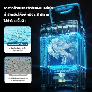CAMEL เครื่องซักผ้าmini เครื่องซักผ้า9kg washing machine ถังซักผ้ามินิ ปั่นแห้ง เครื่องชักผ้ามินิ แบบถังเดี่ยว ฆ่าเชื้ออ