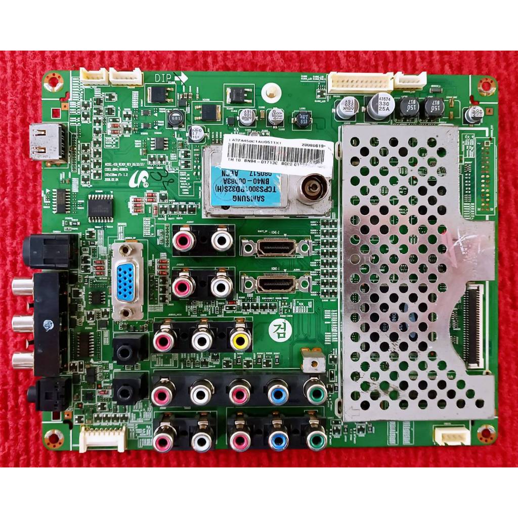 เมนบอร์ดทีวี  SAMSUNG รุ่น LA32A450C1 พาสบอร์ด BN94-01713C