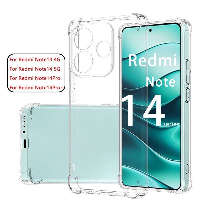 ตรงรุ่น Redmi Note14 เคสใส🔥กันกระแทก ใช้ สำหรับ Xiaomi Redmi A5 A3 14C 13C 12C Note13 Note12 Note11 Pro + 4G/5G 018