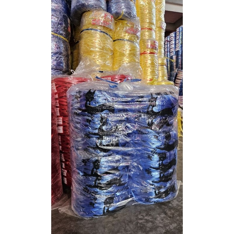 [ถูกที่สุด] พร้อมจัดส่ง!! 1 โหล 12ม้วน เชือกโยงทุเรียนตราแมวดำ นิ่ม,เหนียว น้ำหนัก 0.5กิโล/ม้วน