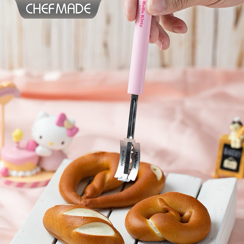 มีดกรีดขนมปัง มีดตัดขนมปัง chefmade มีดเบเกอรี่ •พร้อมส่ง•