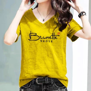 เสื้อดำ เสื้อแฟชั่นเกาหลี ผ้า Cotton100% No.32 ดีไซน์สวยเก๋ High quality รุ่น C722