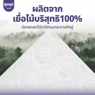 ipopi กระดาษทิชชู่ครัว กระดาษซับน้ำมัน 1 ห่อ ( 2 ม้วน ) กระดาษอเนกประสงค์ แผ่นหนา ใช้ในห้องครัว