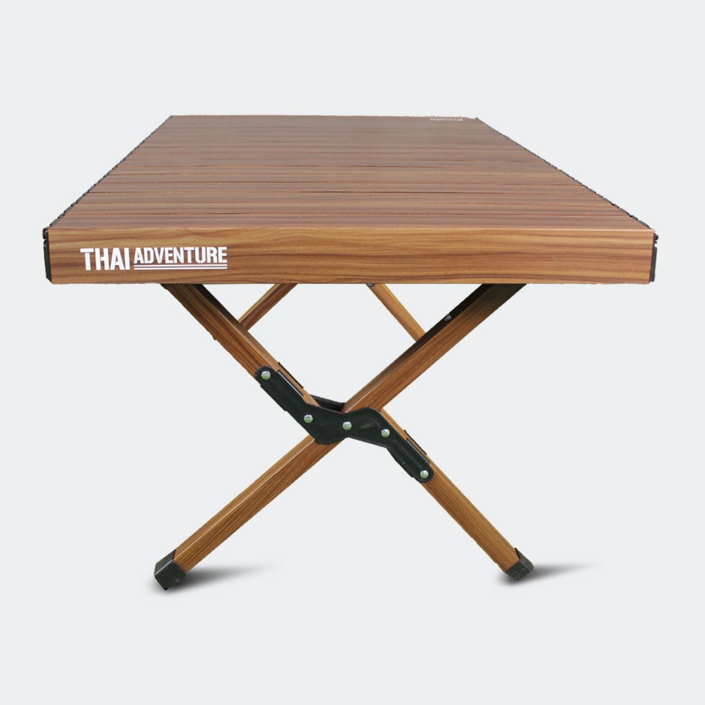 THAI ADVENTURE โต๊ะพับ KURUMI สีน้ำตาล /KURUMI_TABLE (BROWN)