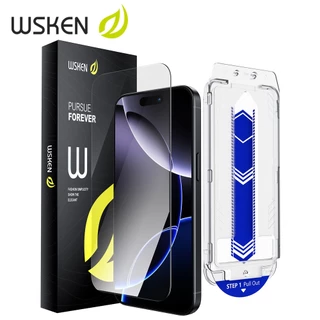 WSKEN iPhone 17Promax/16Promax/15/14/13ฟิล์มกระจกนิรภัย ไม่มีขอบดำ HD กันแอบมอง 16 กระจกนิรภัย กันรอย ป้องกันรอยนิ้วมือ