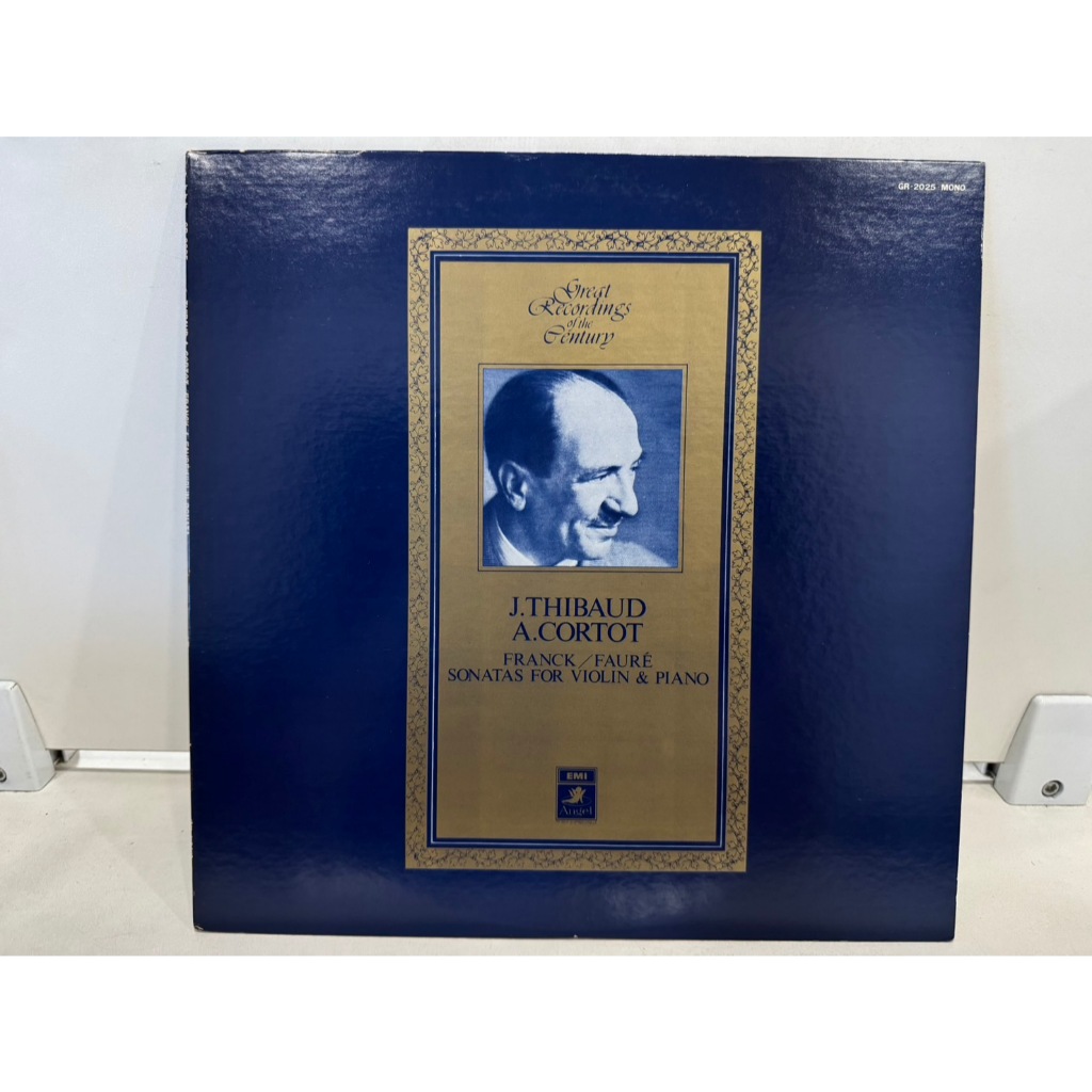 1LP Vinyl Records แผ่นเสียงไวนิล   J.THIBAUD A.CORTOT    (E21B77)