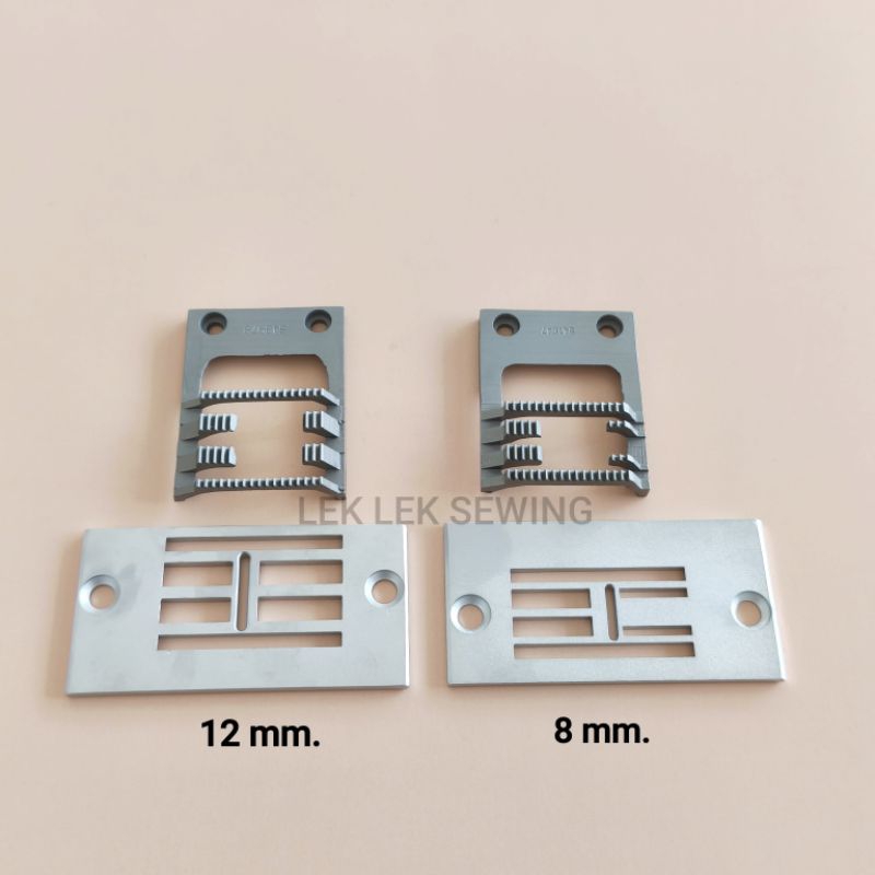 แป้น/ฟันจักรเย็บอุตสาหกรรม*ซิกแซก//SINGER 20U//ขนาด 8 mm./12 mm.(พร้อมส่ง)