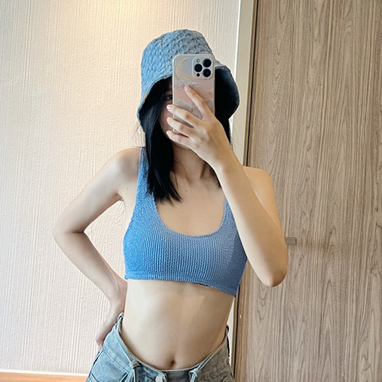 [G10] Gina croptop เสื้อกล้ามครอป บรีทบรา ใส่สบาย