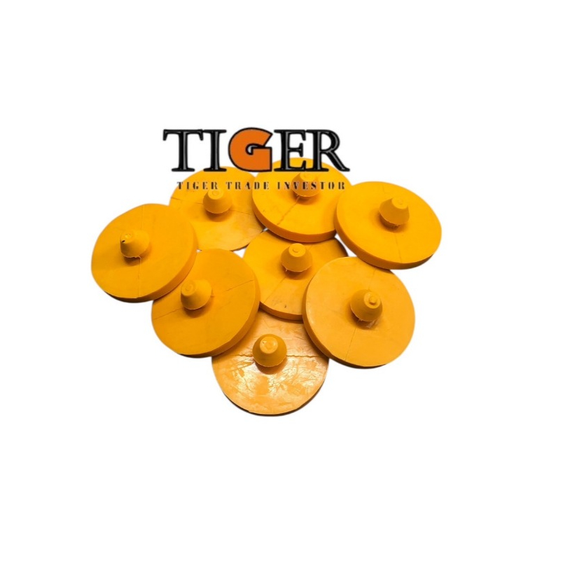 จุก 8 ตัว   ยางรองปลายแหนบตัวจุก  จุกปลายแหนบ ยางปลายแหนบ รถกระบะทั่วไป  หนาพิเศษ