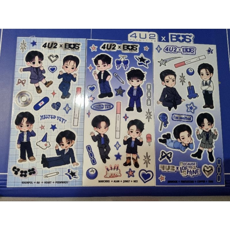 สติ๊กเกอร์ 4u2 Limited    BUS X 4U2