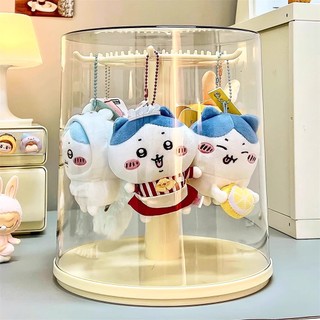 กล่องใส่โมเดล กล่องโชว์โมเดล กล่องใส่ art toy พลาสติกอย่างดี หมุนได้360° กันฝุ่นกันความชื้น มีฝาปิด  ดีไซน์สวยงาม