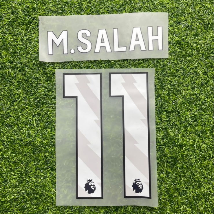 ฟ้อน EPL ชื่่อ-เบอร์ ทีม ลิเวอร์พูล (สีขาว) 2024/25