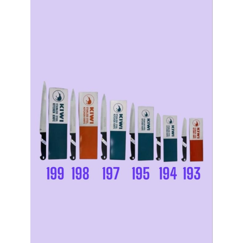 ราคายกโหล !! มีดKIWI มีดทำครัว193/194/195/197/198/199/188/211-p