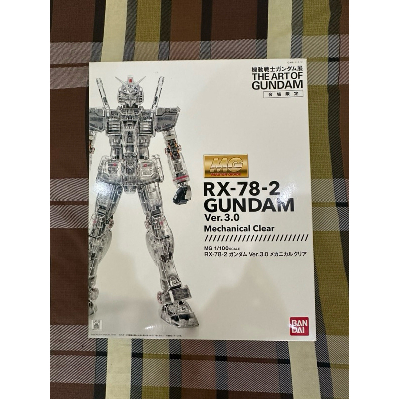 [New][Bandai][Art of Gundam] MG RX78-2 3.0 [Mechanical Clear]
