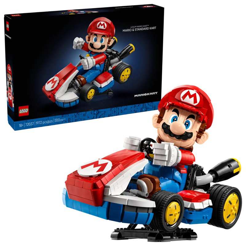 Lego 72037 Mario Kart – Mario & Standard Kart ((ของแท้ พร้อมส่งค่ะ))