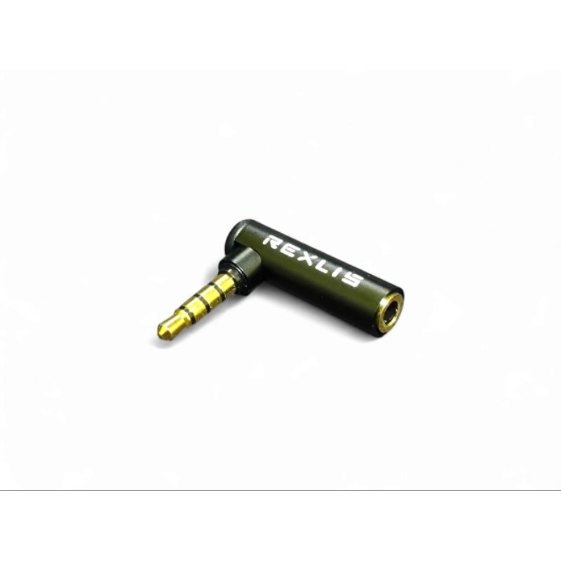 ( ร้านไทย พร้อมส่ง ) อแดปเตอร์แปลง ช่อง 3.5 mm. 90 องศา