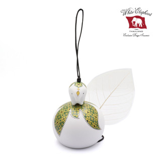 กระดิ่งแขวนทรงกลม เซรามิค กระดิ่งลม ของขวัญ ของฝาก ของแต่งบ้…