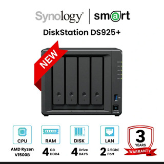 Synology DiskStation DS925+ 4-Bay NAS - New 2025!