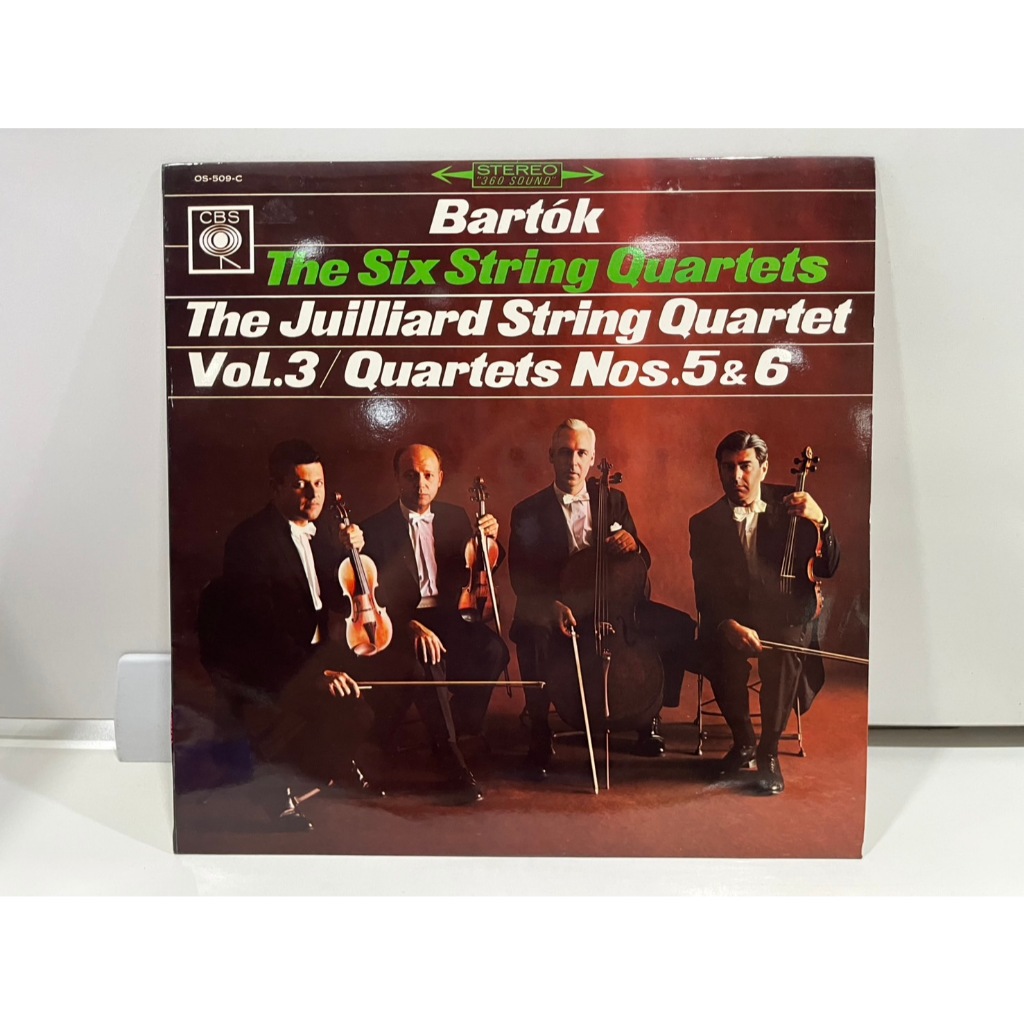 1LP Vinyl Records แผ่นเสียงไวนิล  BARTOK THE SIX STRING QUARTETS OS-509-C  (E20F16)