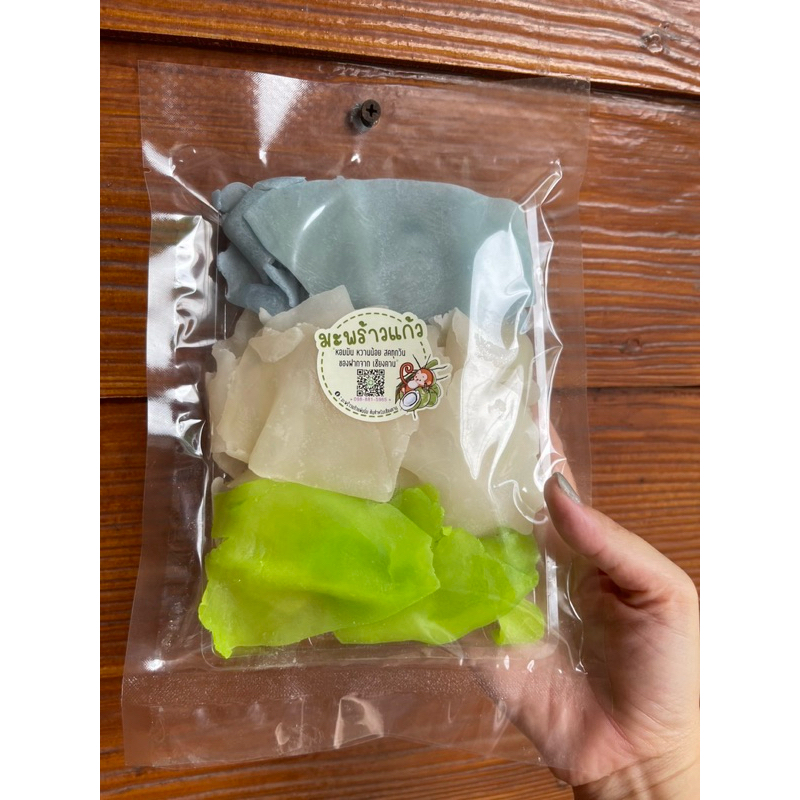 มะพร้าวแก้ว เกรด A 300 กรัม แผ่นนิ่ม ต้นตำรับเชียงคาน