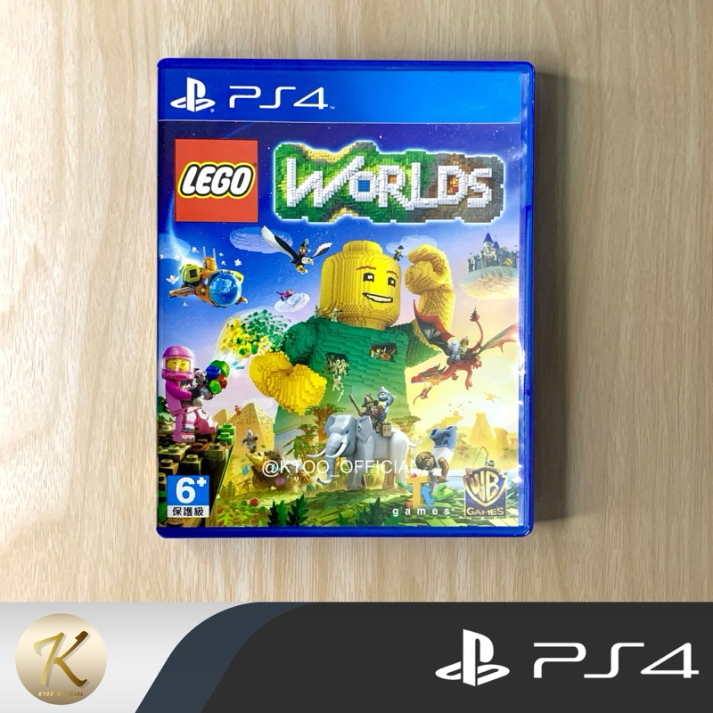 แผ่นเกมส์ PS4 : Lego Worlds📍มือสอง สินค้าพร้อมจัดส่ง