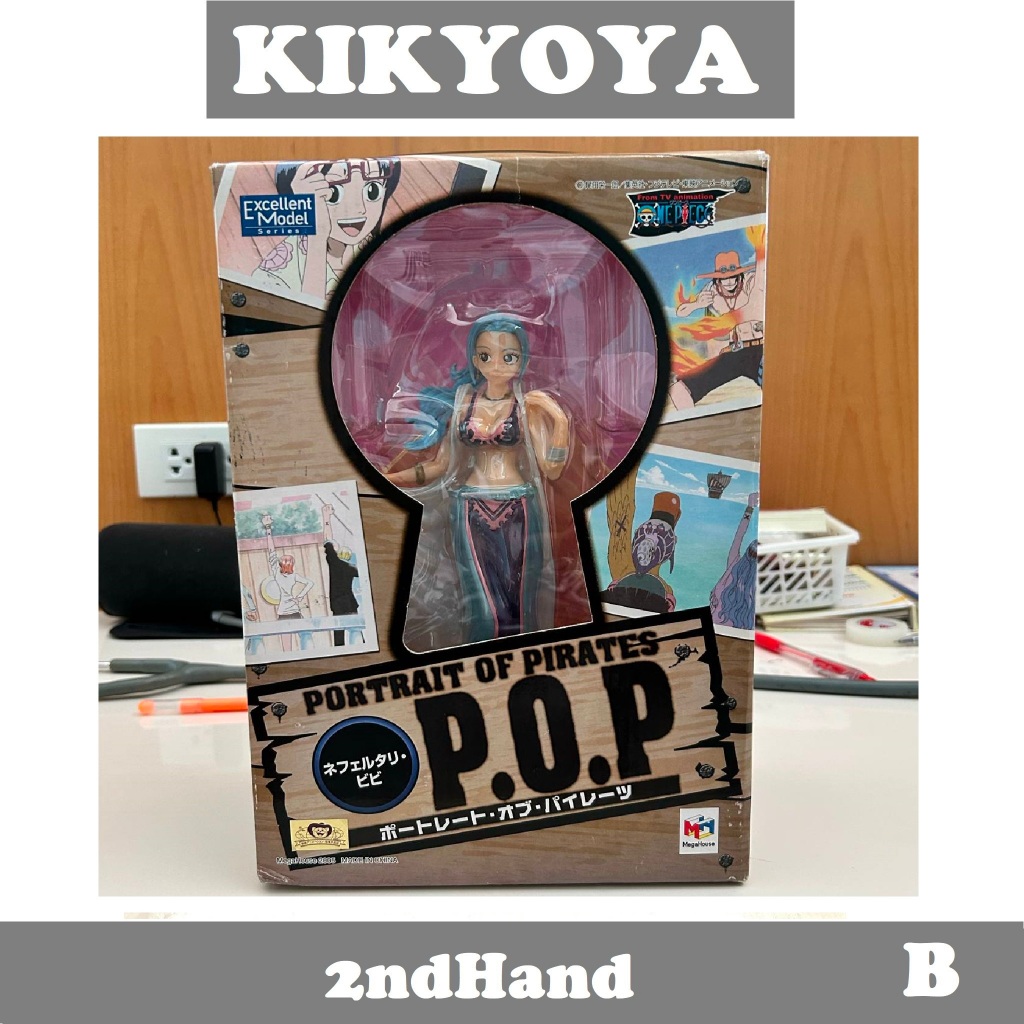 มือสองหมุดหัก 1 จุด P.O.P  Portraits Of Pirates Nefertari Vivi POP  LOT JP