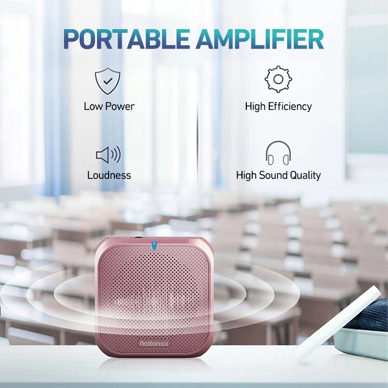 ไมค์ลำโพงพกพา ไมค์ช่วยสอน ไมค์ลอย ไมค์พกพา ลําโพงพกพา ลําโพงสอน พร้อม bluetooth โทรโข่ง ลำโพงช่วยสอน