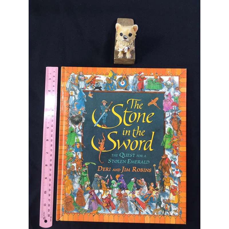 The Stone in the Sword By Deri and Jim Robins หนังสือภาษาอังกฤษ (มือสอง/Pre-owned) ปกแข็ง