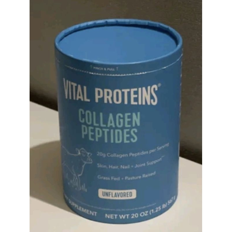 Vital Proteins Collagen Peptides, Unflavored, 1.25 lbs (567g)พร้อมส่ง