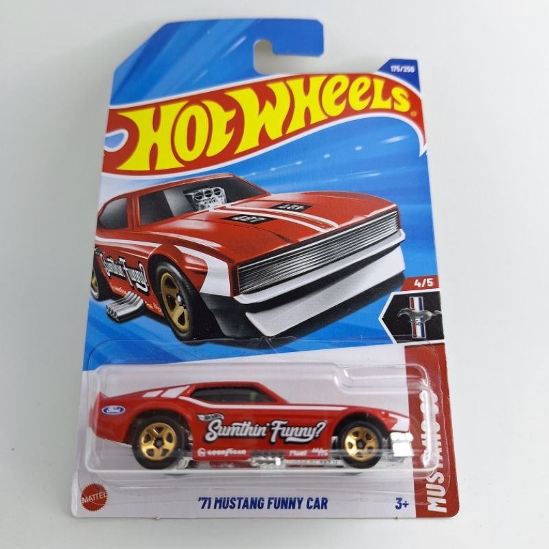 รถเหล็ก Hotwheels 71 MUSTANG FUNNY CAR (ib65)