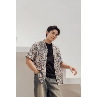 KINS | Hawaii Shirt เสื้อฮาวาย เสื้อลายดอก ชุดเดินชายทะเล (HW32)