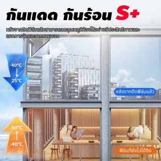ฟิล์มหน้าต่างความเป็นส่วนตัวแบบไม่กลับ - ป้องกันรังสี UV, ฟิล์มสะท้อนแสงแบบเกาะติดสถิติสำหรับบ้าน
