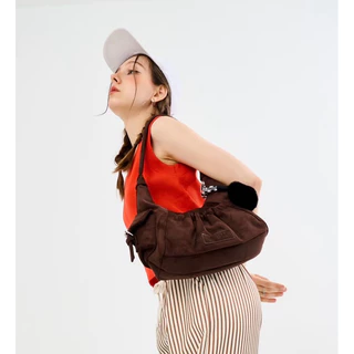 [ Best Seller ] KEEP รุ่น Velvet BAG กระเป๋าสะพาย กระเป๋าสะพายข้าง ผ้า Suede ผิวสัมผัสนิ่ม [มีบริการหลังการขาย]