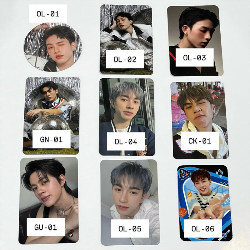 PROXIE - PHOTO CARD การ์ดพ้อกสี🧡💛💚🩷🩵💜