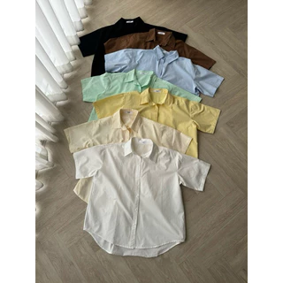 Summer Shirts เสื้อเชิตแขนสั้นทรงเกาหลี