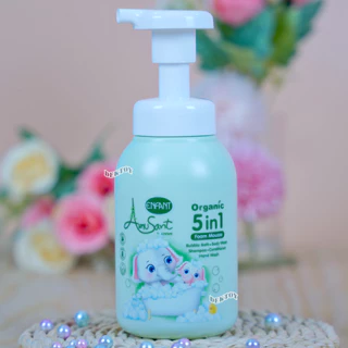 Enfant อองฟองต์ Amusant อมูซองต์เบบี้โลชั่นบำรุงผิว และโฟมมูส5in1 สำหรับเด็กสูตรออร์แกนิค 300 มล.