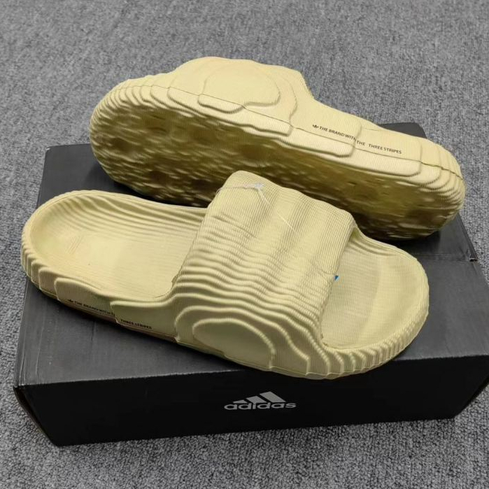 Adilette 22 รองเท้าแตะ พื้นนิ่ม กันน้ํา เหมาะกับใส่ในบ้าน กลางแจ้ง สําหรับผู้ชาย