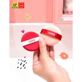 UNO เซตพัฟแป้งและคุชชั่นทรงกลม 2 ชิ้น รุ่น 29