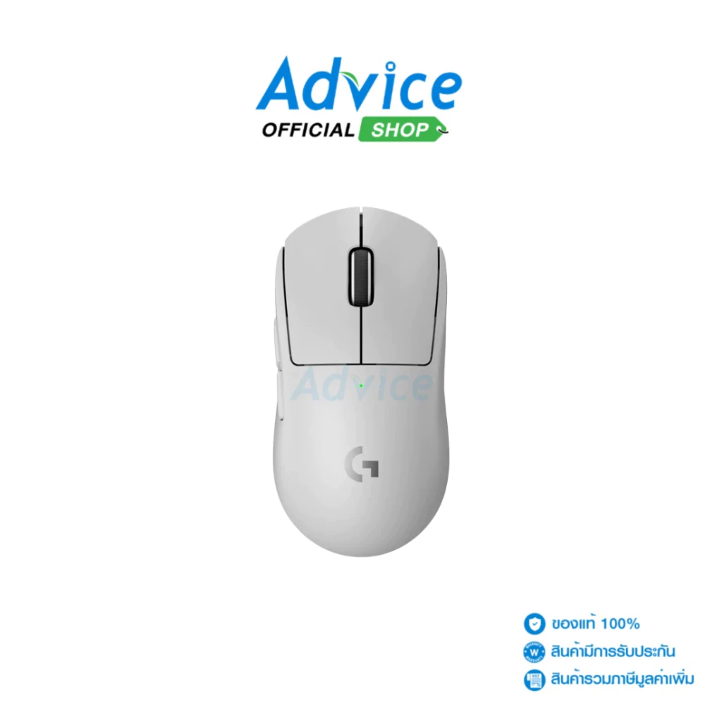 LOGITECH MOUSE WIRELESS (เมาส์ไร้สาย) G PRO X SUPERLIGHT 2 WHITE - A0154220