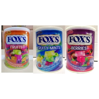 Fox's ฟรุตส์ตี้ แคนดี้ 180กรัม มิ้นท์ เบอร์รี่ 170กรัม ลูกอมรสผลไม้