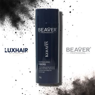 BEAVER Hair Building Fibers: ผงโรยผมไฟเบอร์เคราตินแท้ เพิ่มผ…
