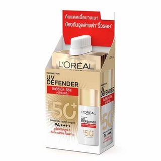 (ซอง) ลอรีอัล ครีมกันแดดแบบซอง L'oreal UV Defender 3 สูตร Invisible Resist / Matte&Fresh / Aquafusion