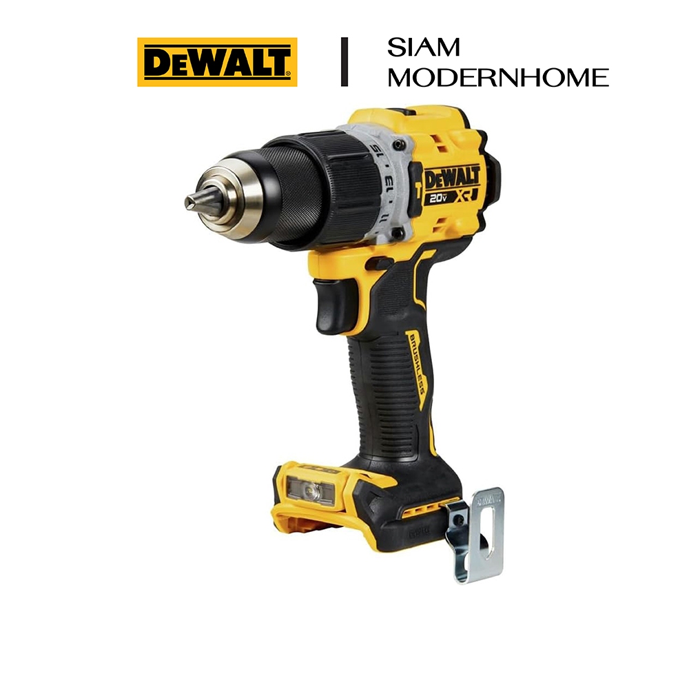 DEWALT สว่านกระแทกไร้สายไร้แปรงถ่าน 20V Max (เครื่องเปล่า) รุ่น DCD806N-B1