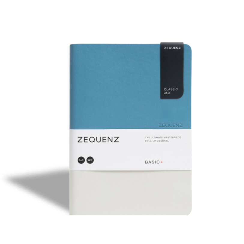 ZEQUENZ Basic Plus สมุด ZEQUENZ รุ่น Basic Plus สี  Arctic Sky