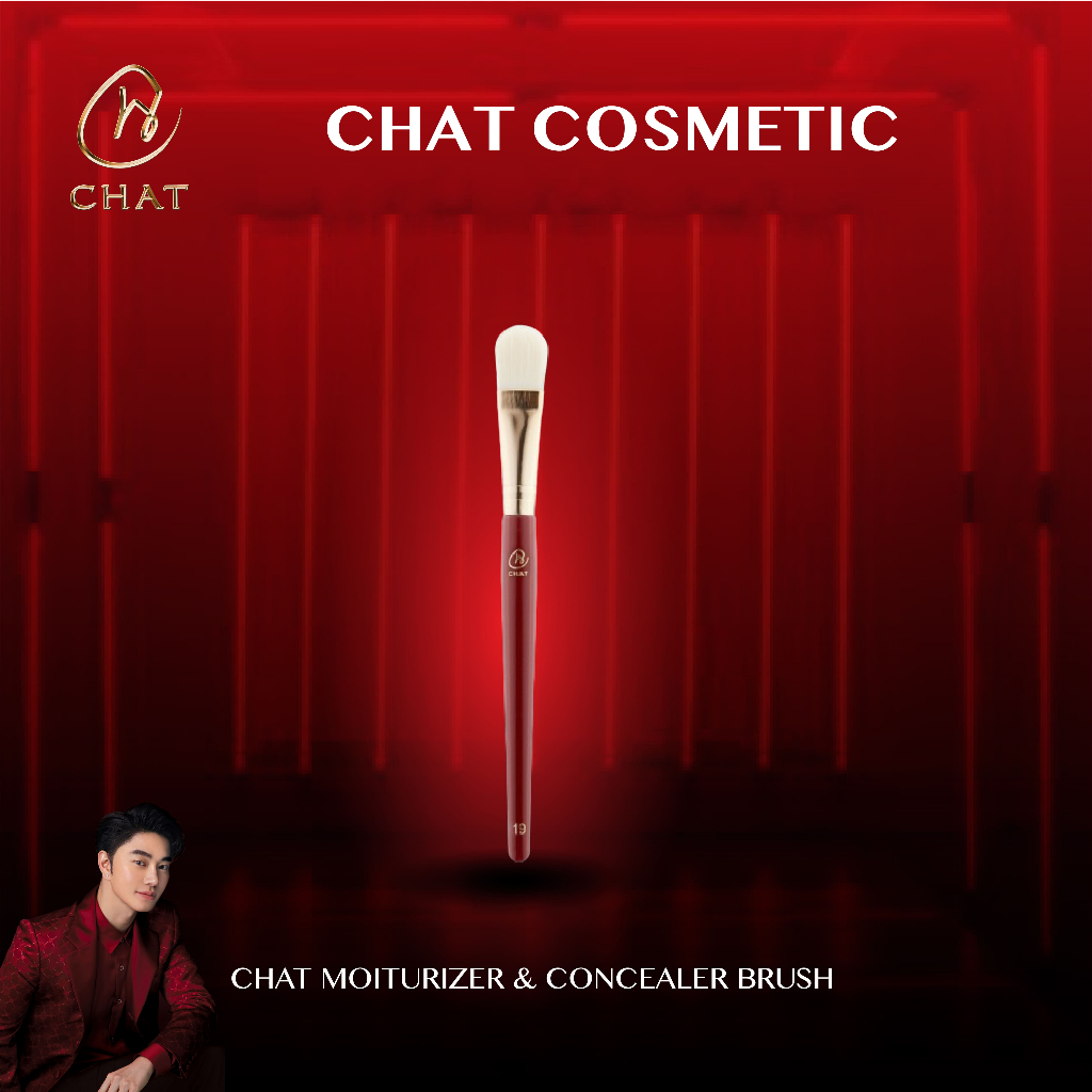 CHAT Moiturizer & Concealer Brush No.19