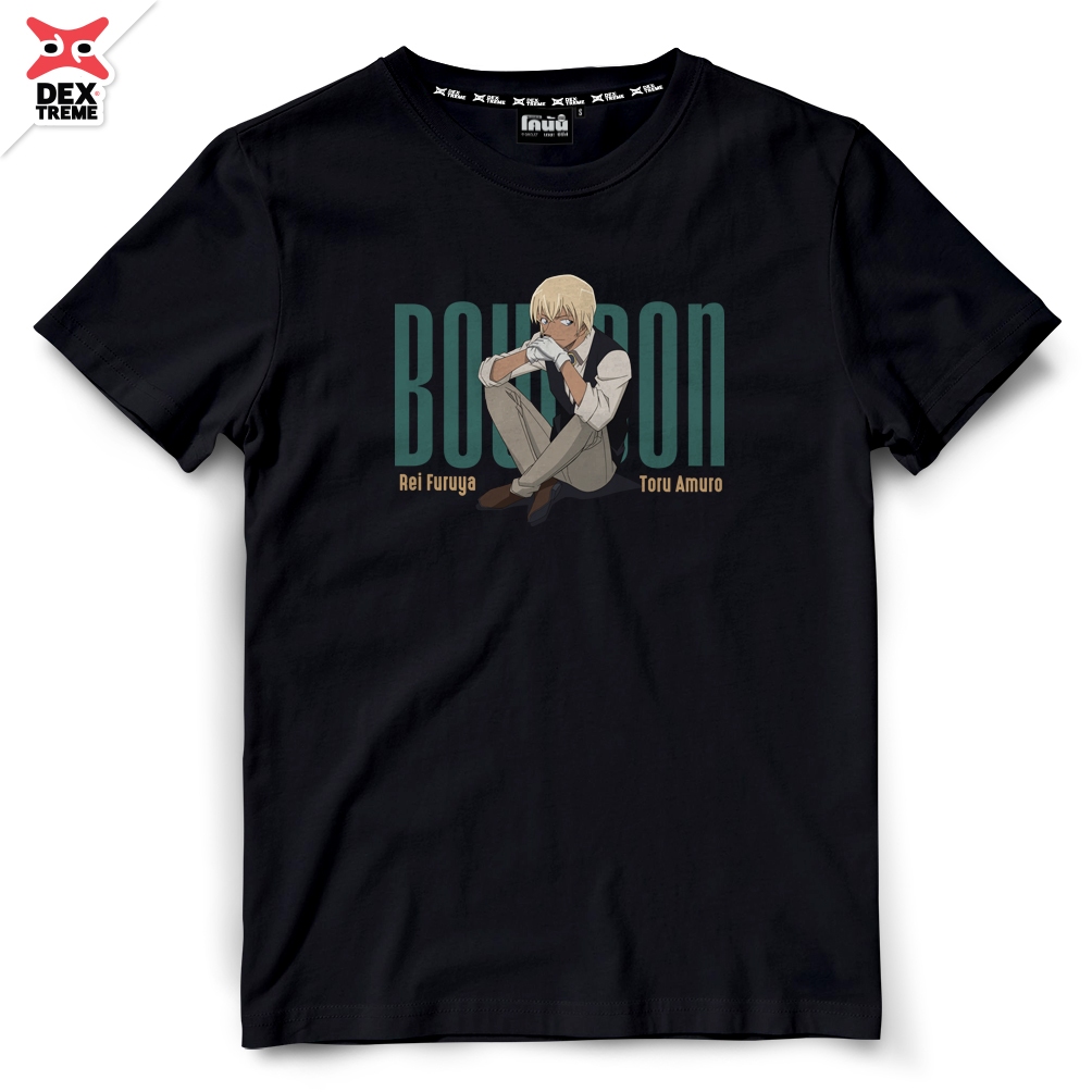 Dextreme เสื้อโคนัน (DCN-070) ลาย Bourbon (Tooru Amuro) สีดำ และ สีครีม