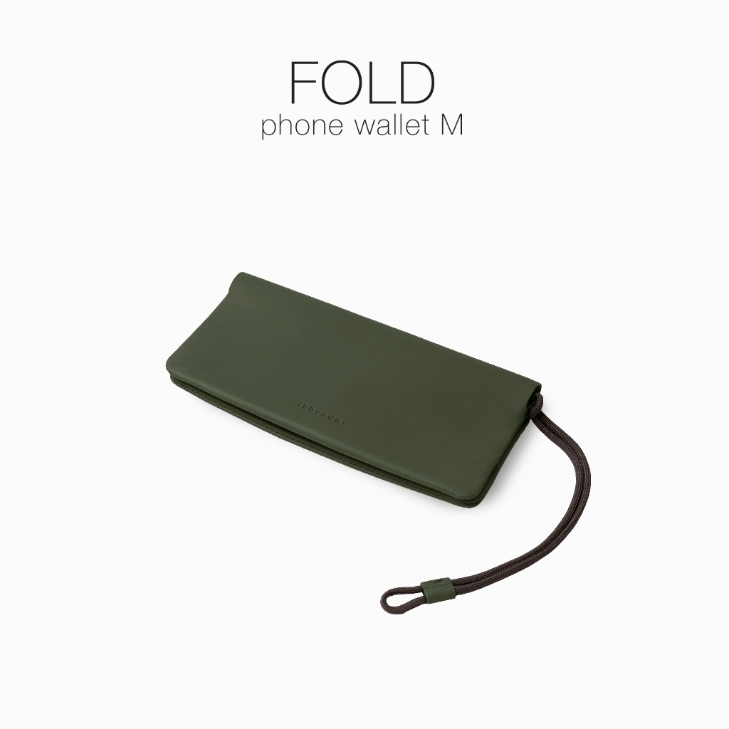 labrador FOLD phone wallet M กระเป๋าสตางค์แบบพับ ทรงยาว (LAA200)