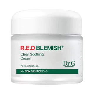 Dr.G R.E.D BLEMISH CLEAR SOOTHING CREAM 70ml ดอกเตอร์จี อาร์.อี.ดี เบลมิช เคลียร์ ซูทติ้ง ครีม70 มล.