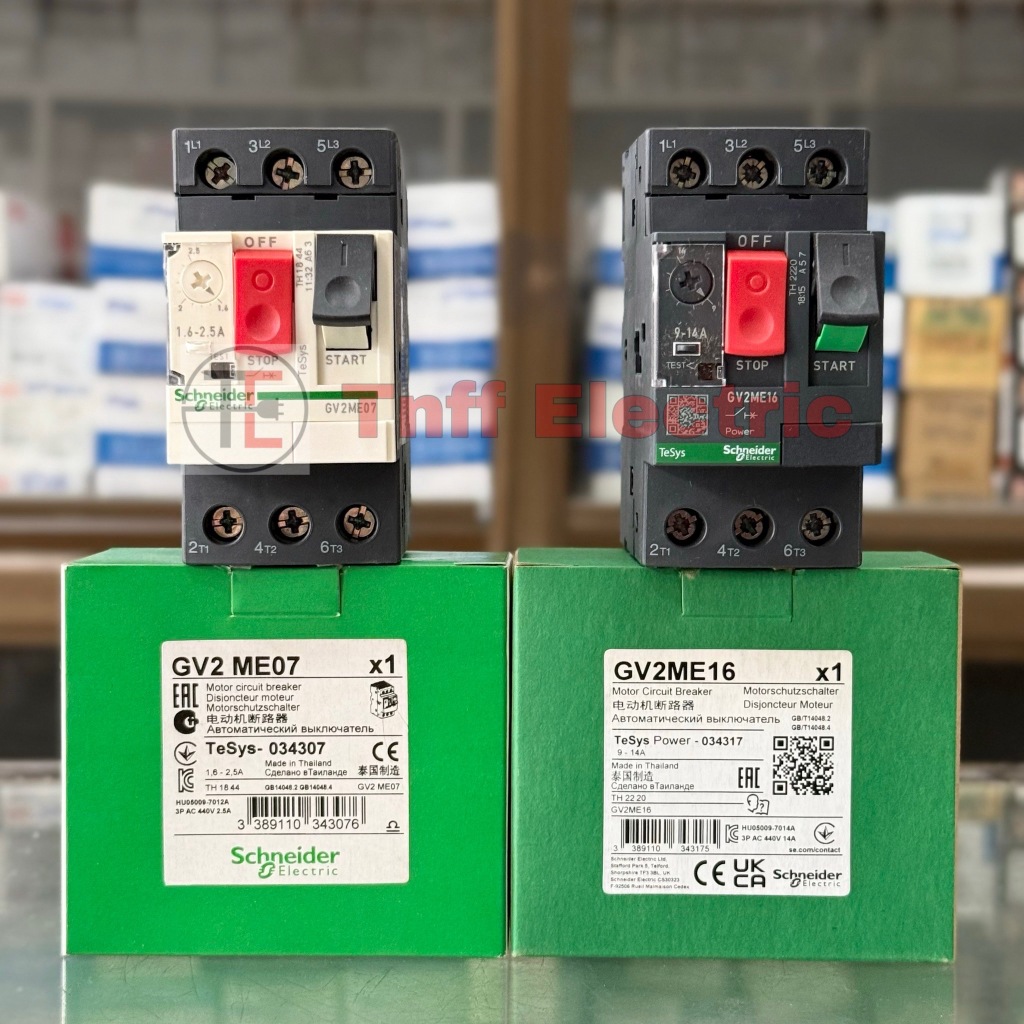 Schneider GV2ME05,GV2ME06,GV2ME07,GV2ME08,GV2ME10,GV2ME14,GV2ME16,GV2ME20,GVME21,GV2ME22,GV2ME32